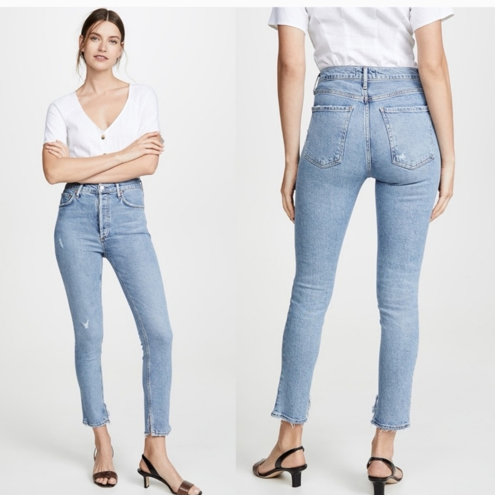 AGOLDE Nico High Rise Slim Jeans